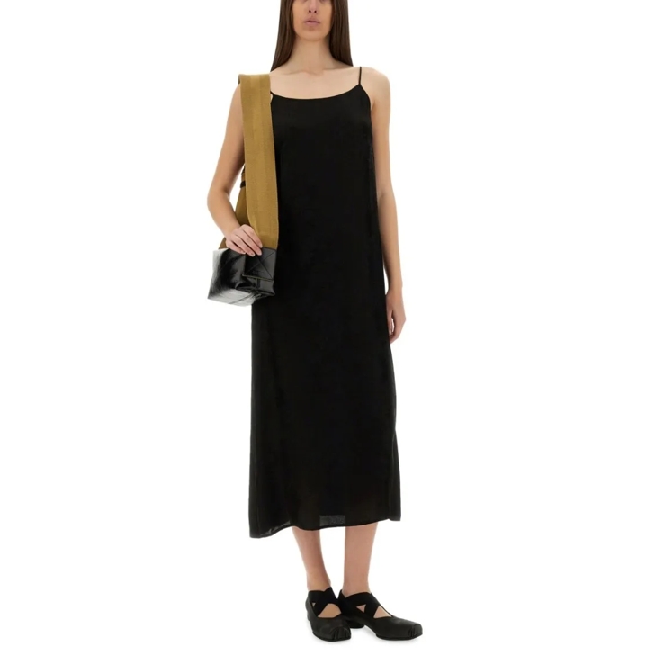 ワンピース UMA WANG Black Viscose Blend Anaya Dress Uma Wang 