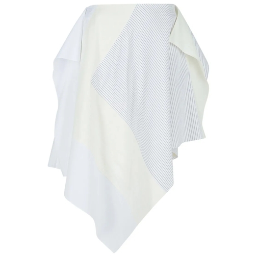 J.W.Anderson Mini-Röcke 'Patchwork' White Cotton Skirt White