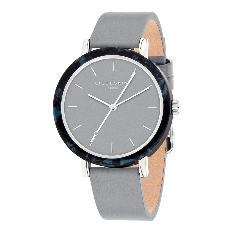 Liebeskind Berlin Quarzuhr Edelstahl Acetat Chic grau(Image 3)