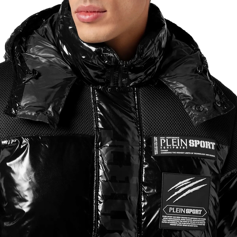 Plein Sport Daunenjacke Jacke Global Express Edition schwarz(Image 5)