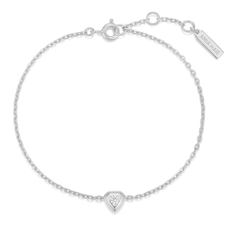 Ania Haie Armband 925er Sterlingsilber Tiny Shield silber(Image 3)