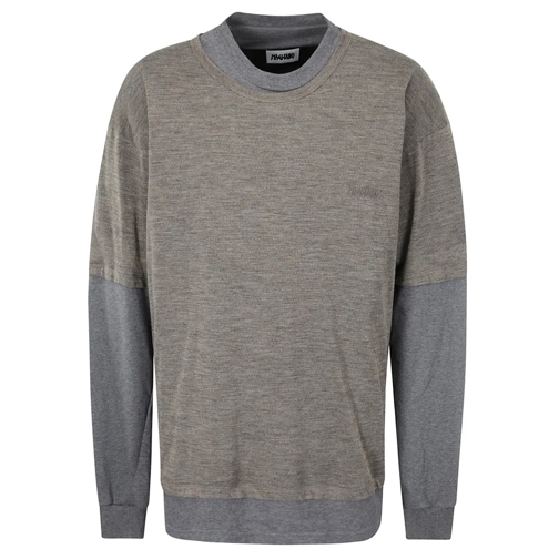 Magliano Topjes met lange mouwen Wool And Padding Long-Sleeved T-Shirt Multicolor