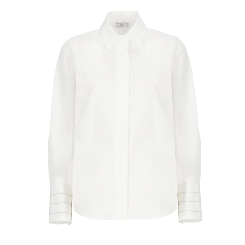 Peserico Cotton Shirt White Hemden