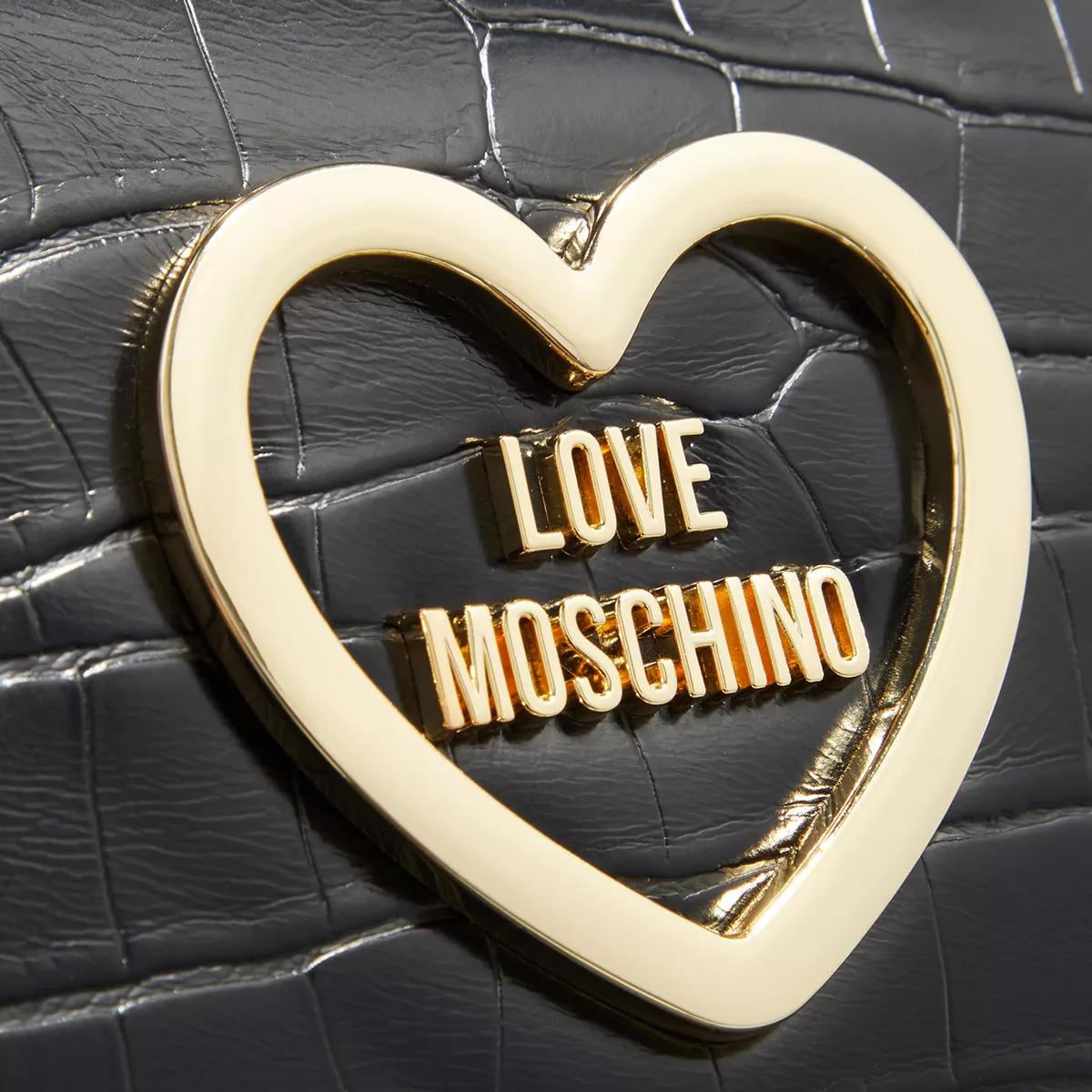 Love Moschino Satchels Hug in zwart