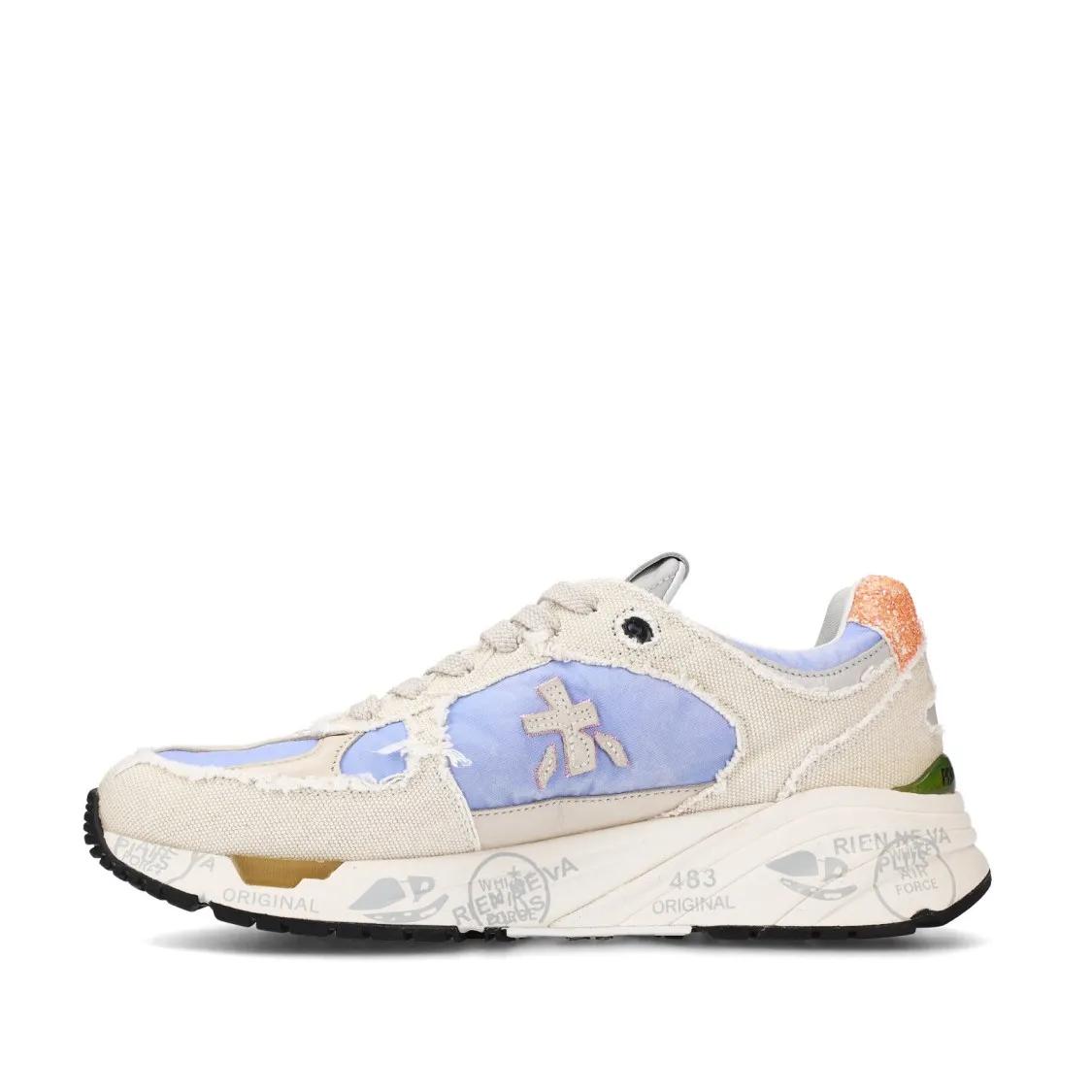 Thumbnail - Premiata Low-Top Sneaker - Mase Sneakers In Cream Canvas - Gr. 39 (EU) - in Beige - für Damen