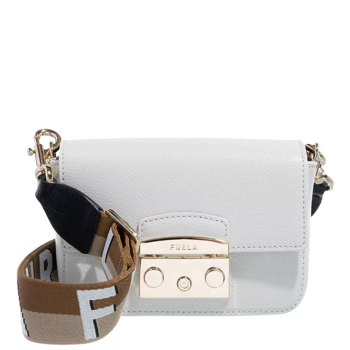 Furla METROPOLIS MINI C.BODY WEBBING Marshmallow/Corda Naturale