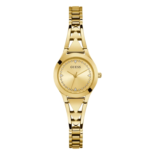 Guess Tessa Gold Tone Quartz Horloge