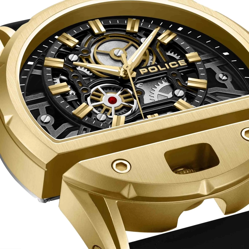 Police Automatikuhr Quarzuhr Daintreee 2.0 gold(Image 3)