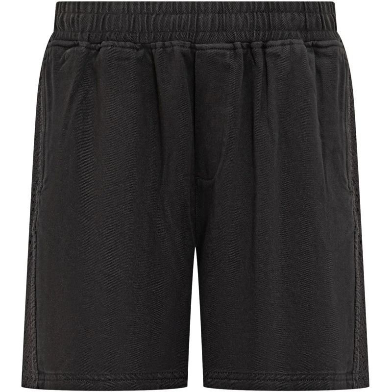 Represent Shorts Pantaloni Corti Con Pannello in Maglia dunkelgrau