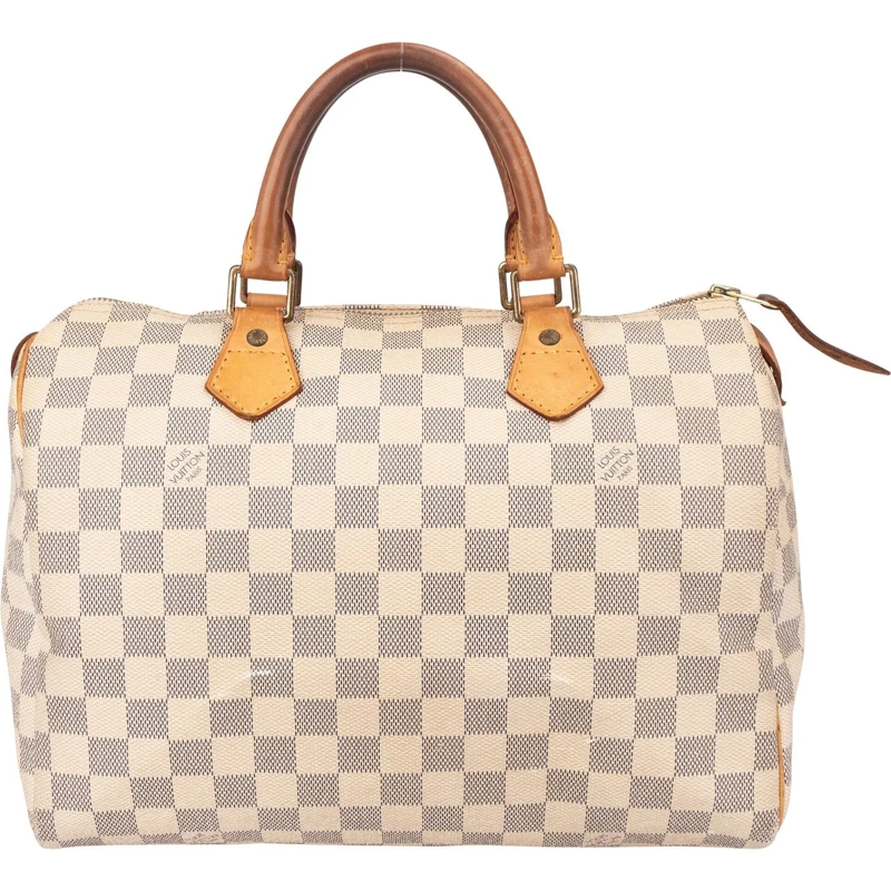 Louis Vuitton Tote Louis Vuitton Damier Azur Monogram Speedy 30 Handb weiß