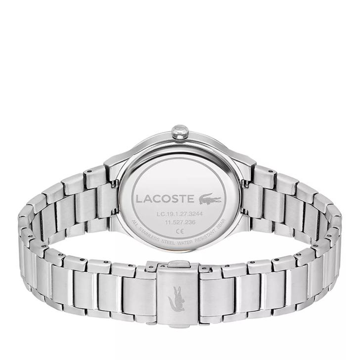 Lacoste silver watch new arrivals