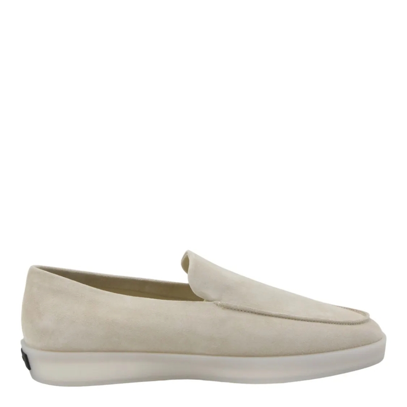 FEAR OF GOD Low-Top-Sneaker Slip-On Sneakers With Translucent Sole White