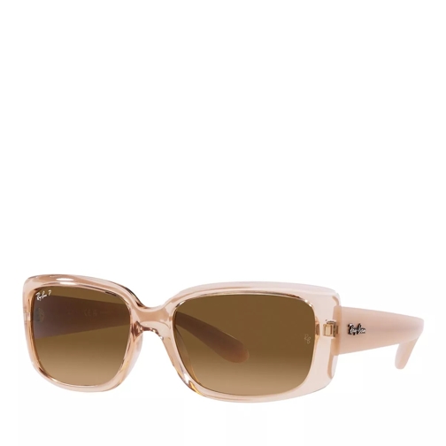 Ray-Ban 0RB4389 Transparent Brown Sonnenbrille