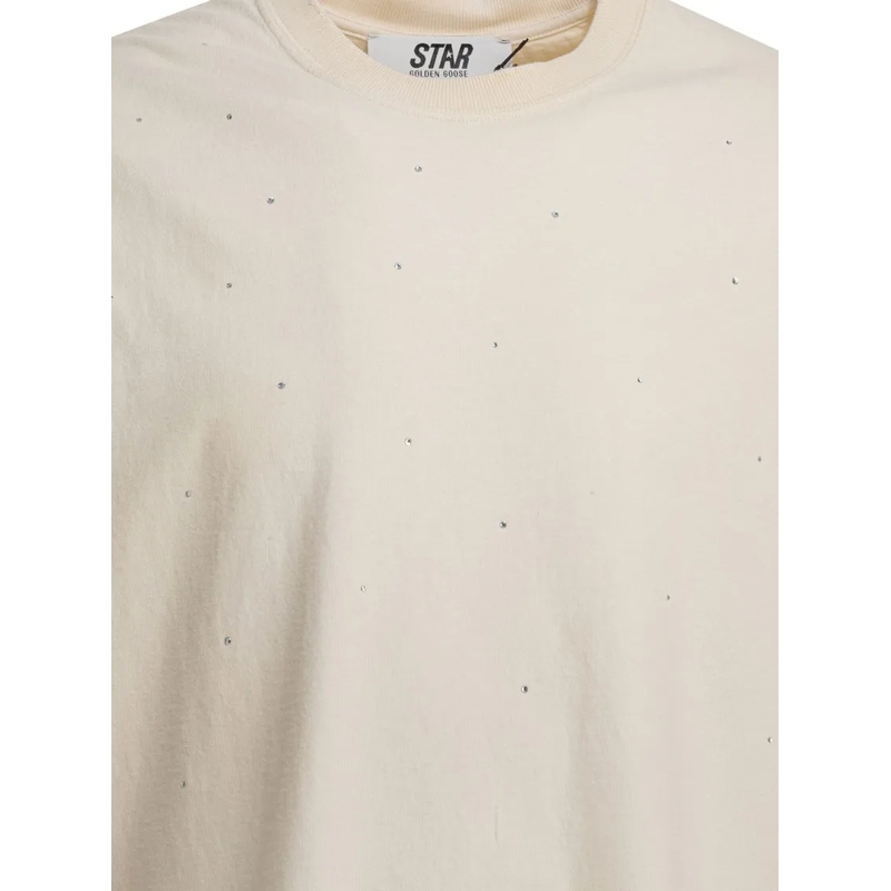 Golden Goose T-Shirt T-Shirts And Polos Beige beige(Image 6)