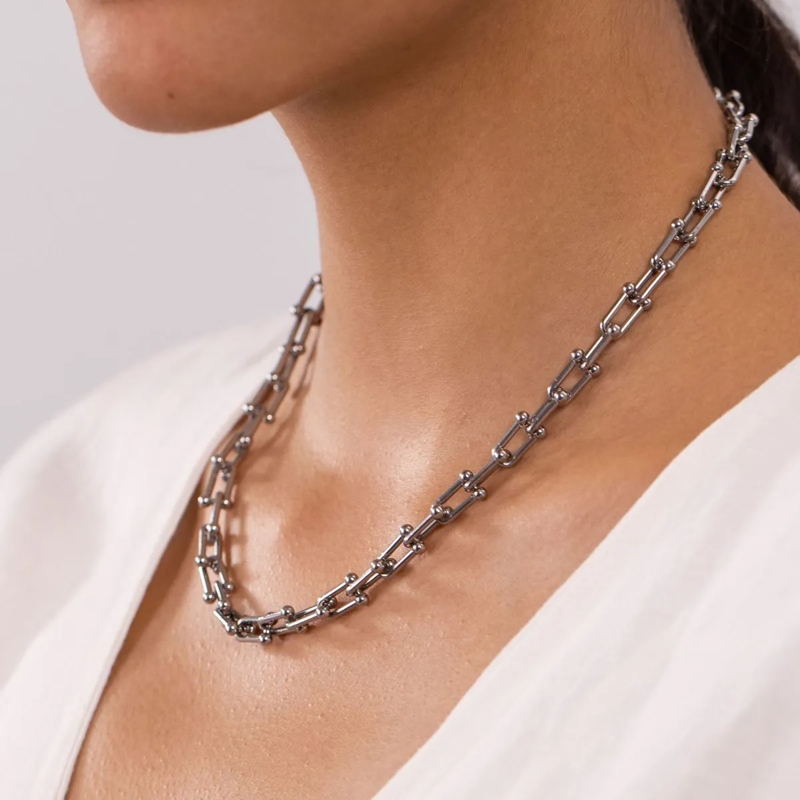 Purelei Mittellange Halskette Kette Kalele silber(Image 3)