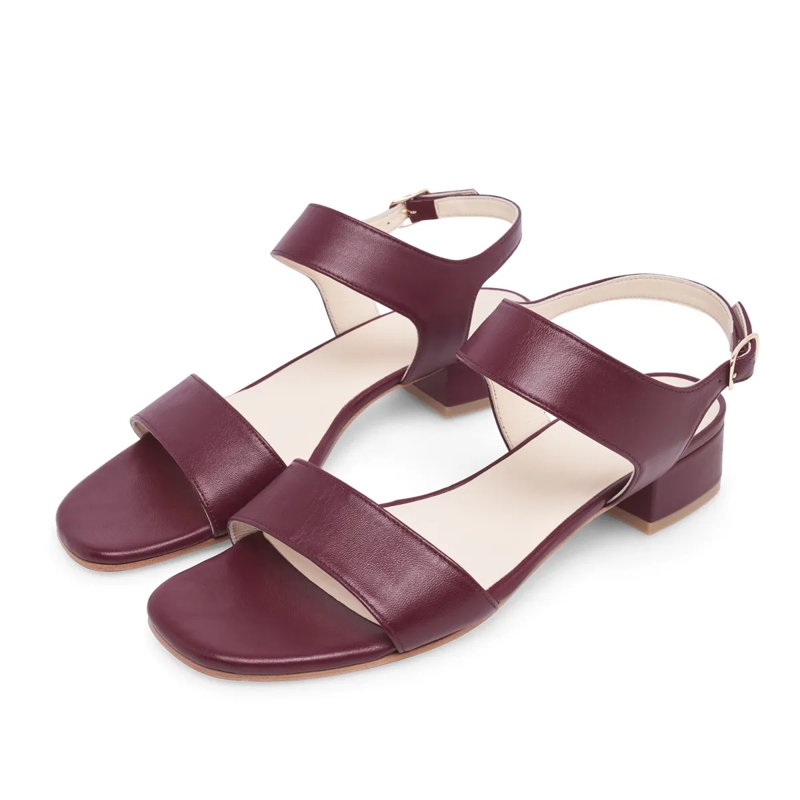 Henry Stevens Sandales Sandale Audrey S30 bordeaux(Image 2)