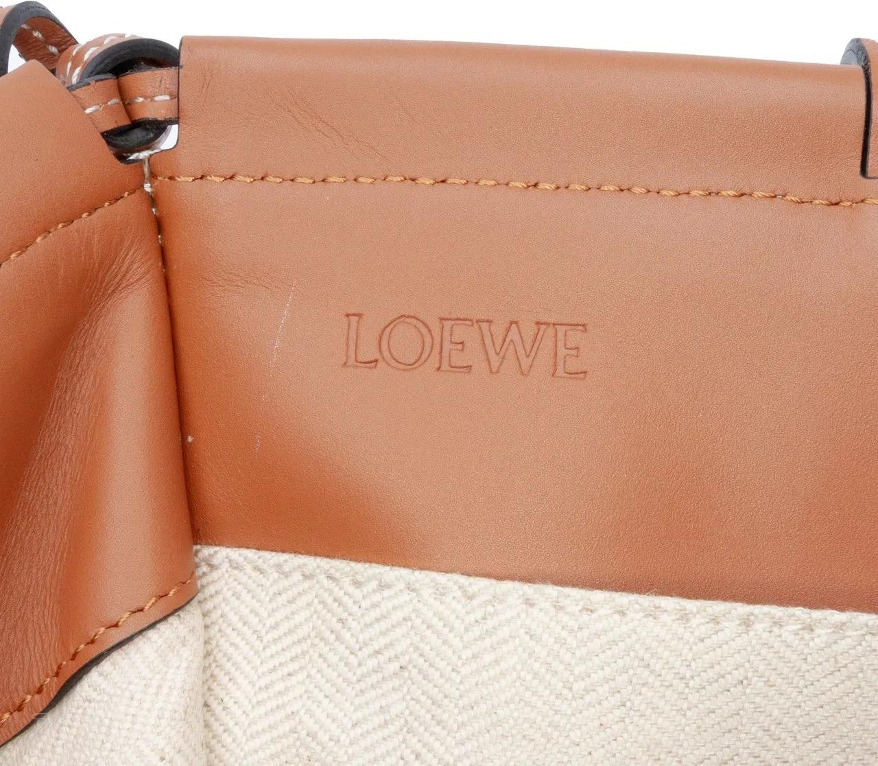 Thumbnail - Loewe Shopper - Large Canvas Cushion Tote - Gr. unisize - in Braun - für Damen