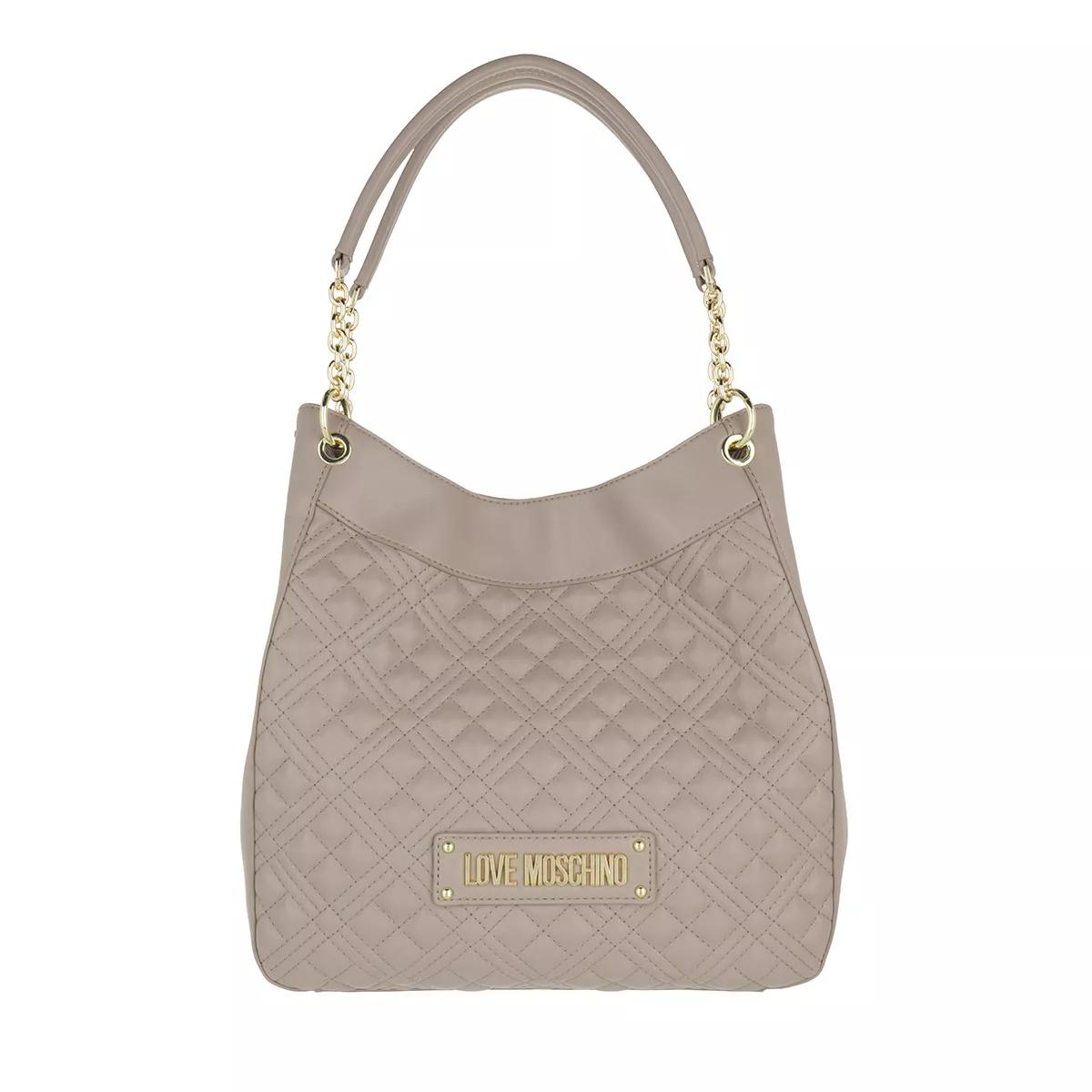 Love Moschino Totes & Shopper - Borsa Quilted Pu - Gr. unisize - in Grau - für Damen