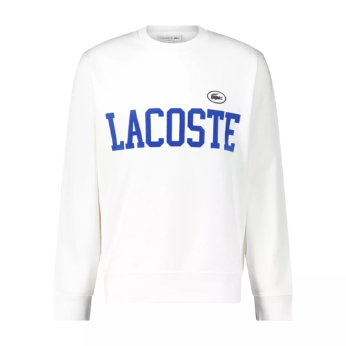 Lacoste Crew Neck Sweater mit Label-Druck 48242029789530 Weiß 