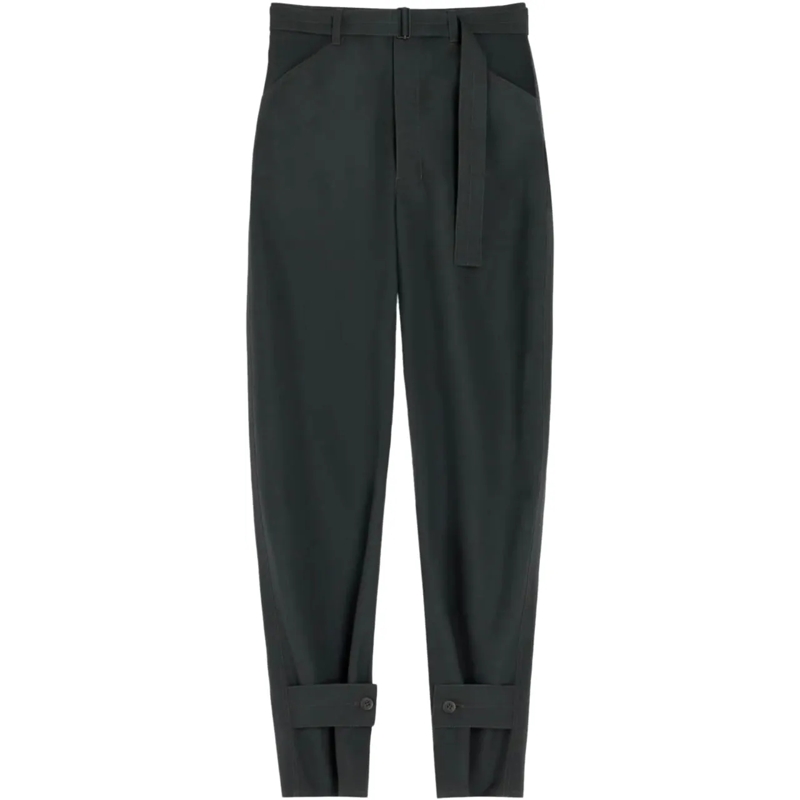 Lemaire  Curved Tailored Pants Coal grün