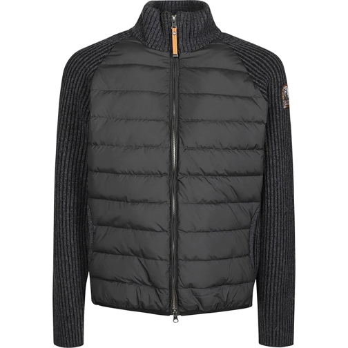 Parajumpers Vestes en duvet Olmo Full Zip Jacket Black schwarz