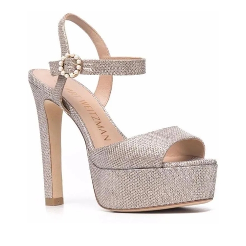 Stuart Weitzman Platform Pumps Grey Sandaler