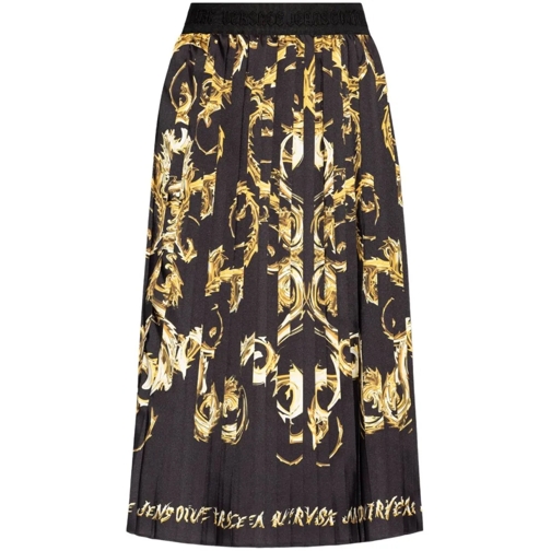 Versace Jeans Couture Midi-Röcke Twill Skirt Black