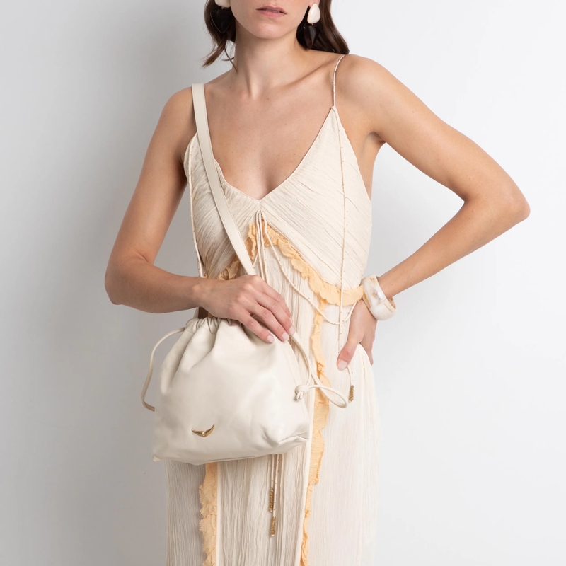 Zadig & Voltaire Sac reporter Rock Today Smooth Lambskin Flash(Image 3)