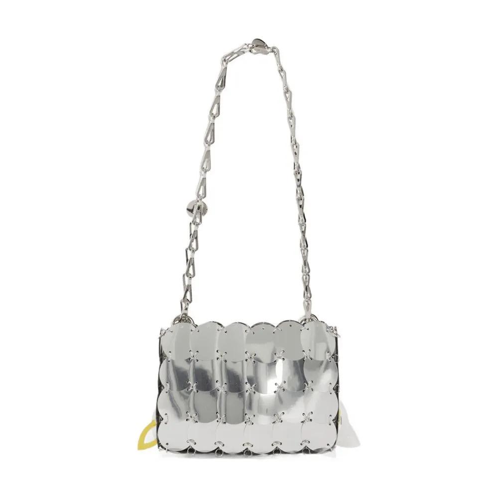 Paco Rabanne Hobo bags Silver in zilver
