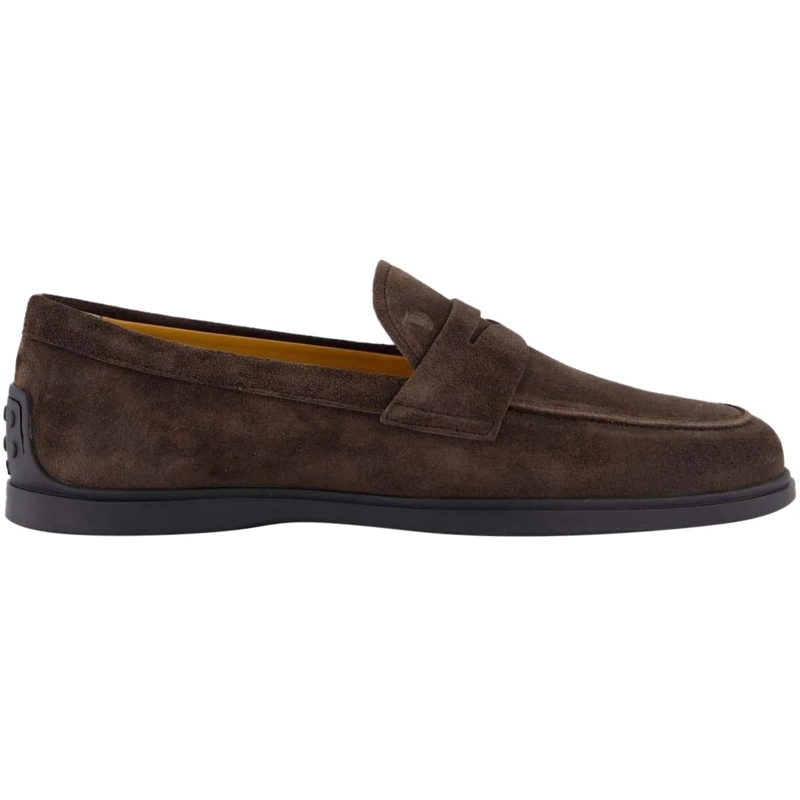 Tod's Mocassin Heren 78L Mocassino Bruin braun