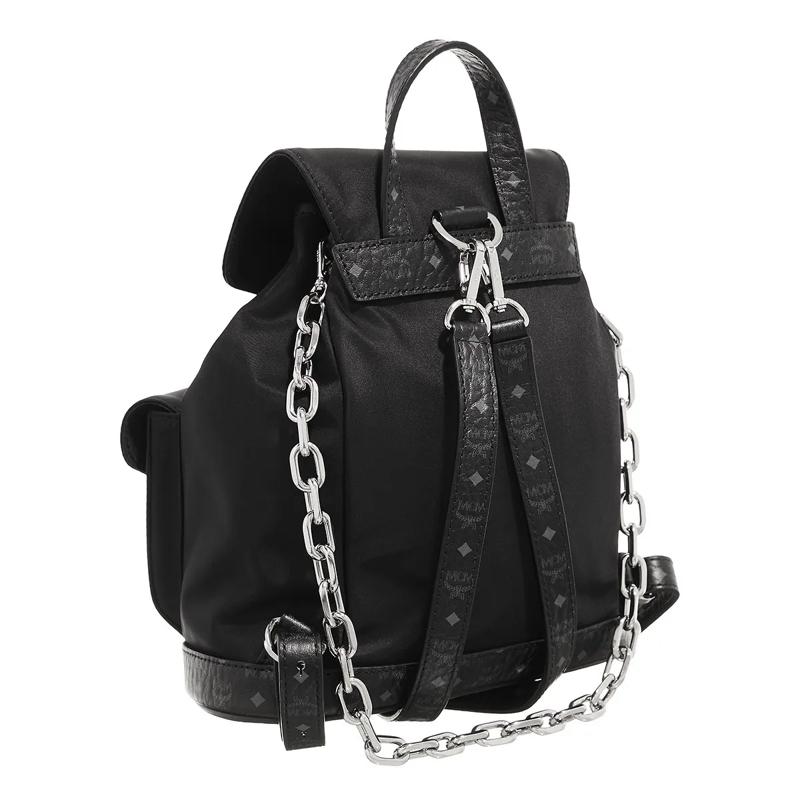 MCM Rucksack Aren Backpack Mini Black(Image 4)