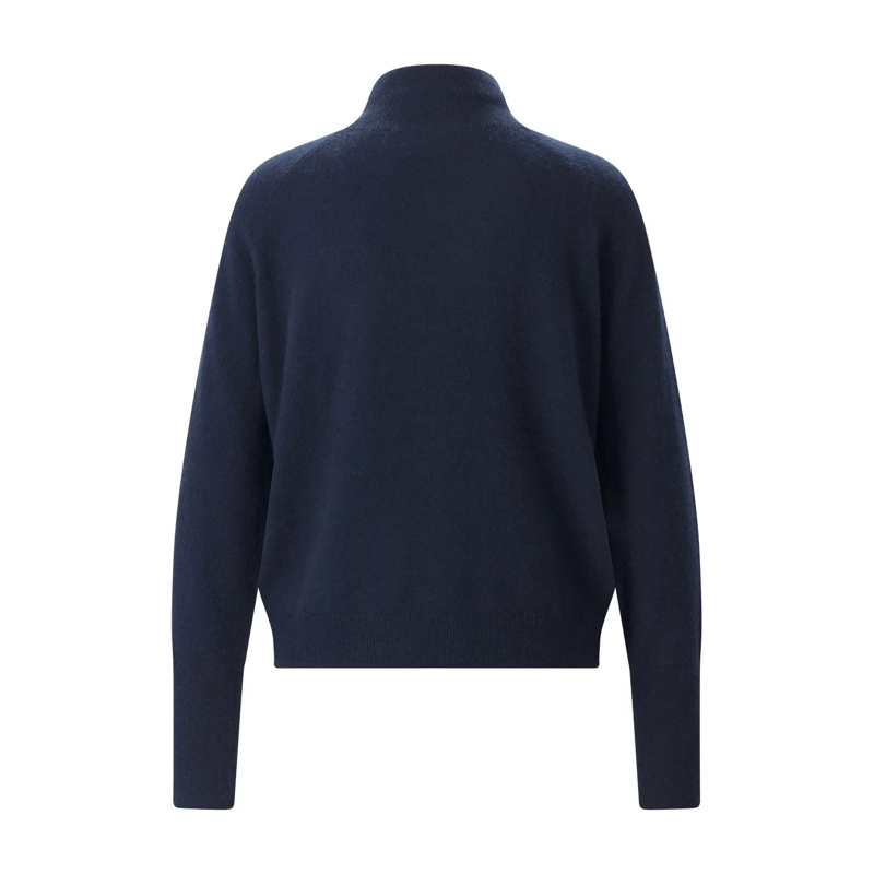 Sminfinity Pullover Rollkragenpullover Comfy Turtle Jumper blau(Image 5)