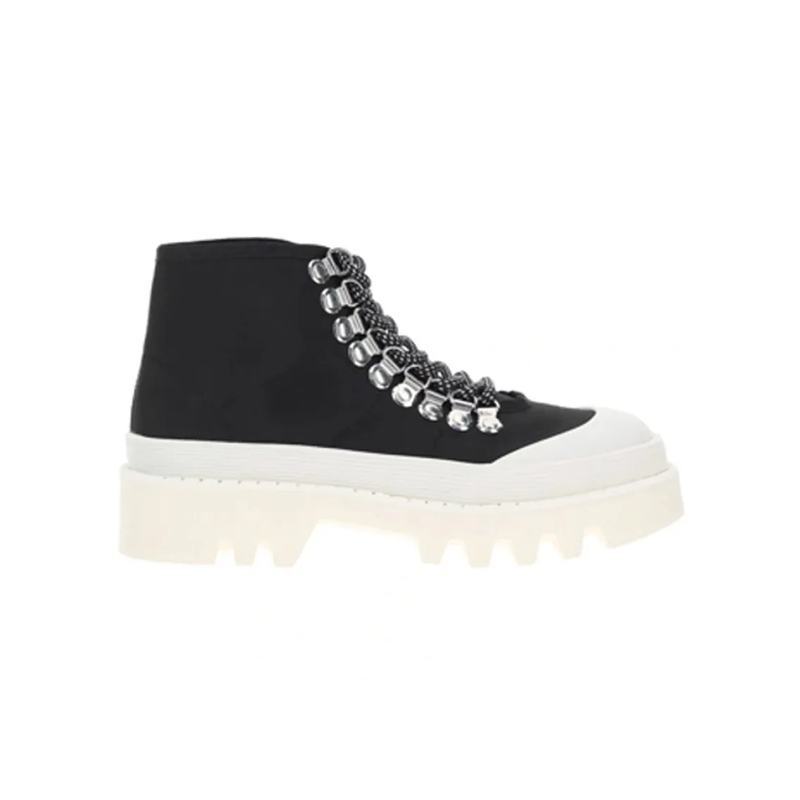 Proenza Schouler Low-Top-Sneaker Chunky-Sole High-Top Sneakers White