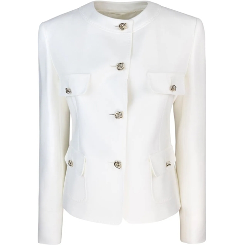 Max Mara Übergangsjacke Max Mara Studio Jackets White weiß