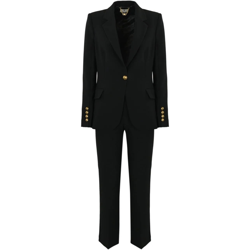 Elisabetta Franchi Combinaison Dresses Black schwarz