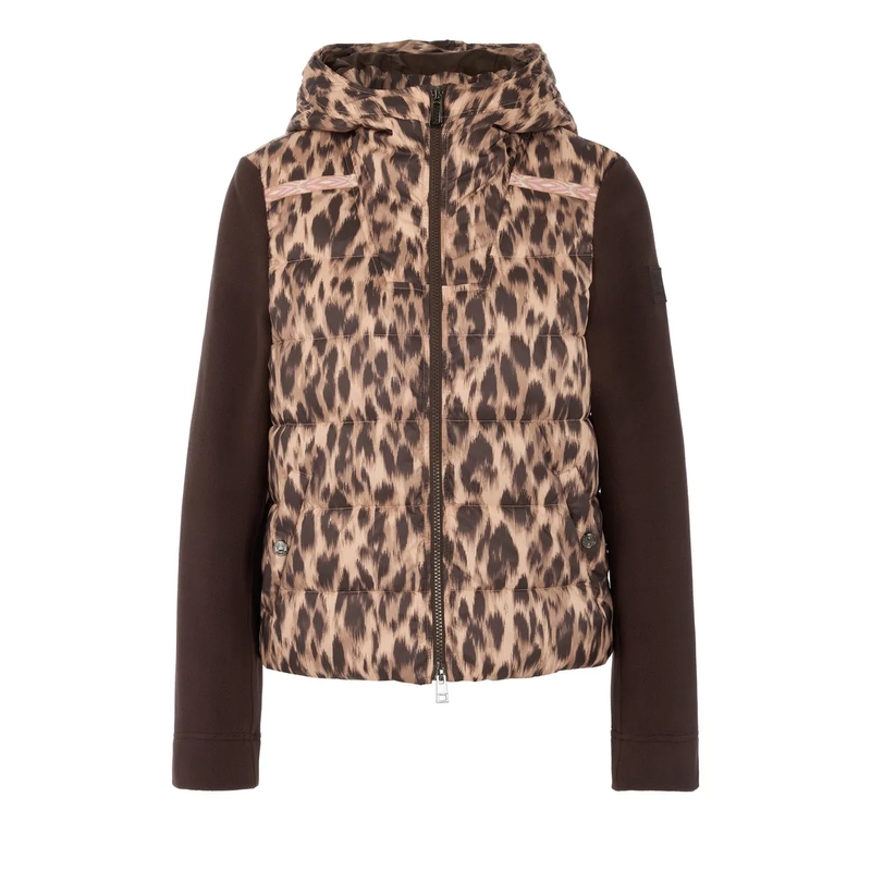 Marc Cain Gewatteerd jack Jacke seal brown