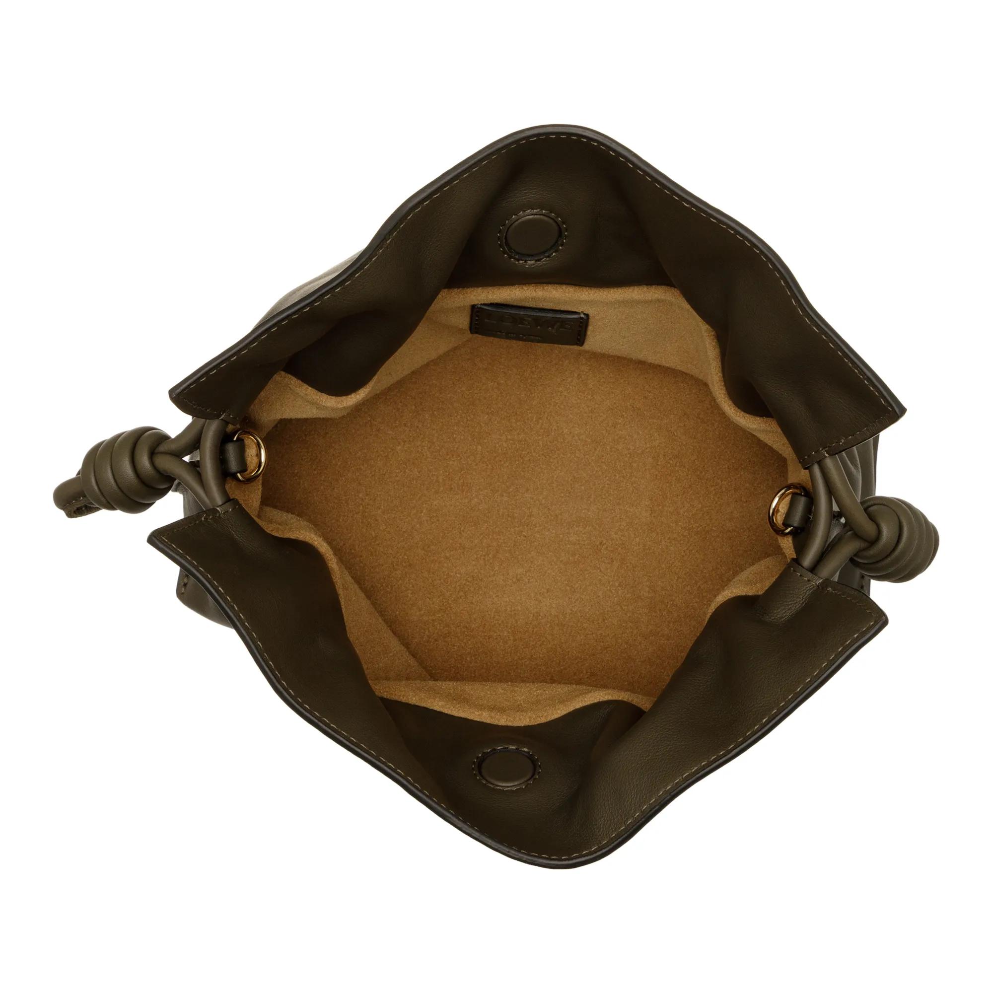 Loewe Clutches Mini Flamenco Clutch in groen