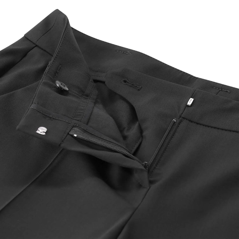 windsor. Freizeithose Businesshose aus Schurwolle Schwarz(Image 14)