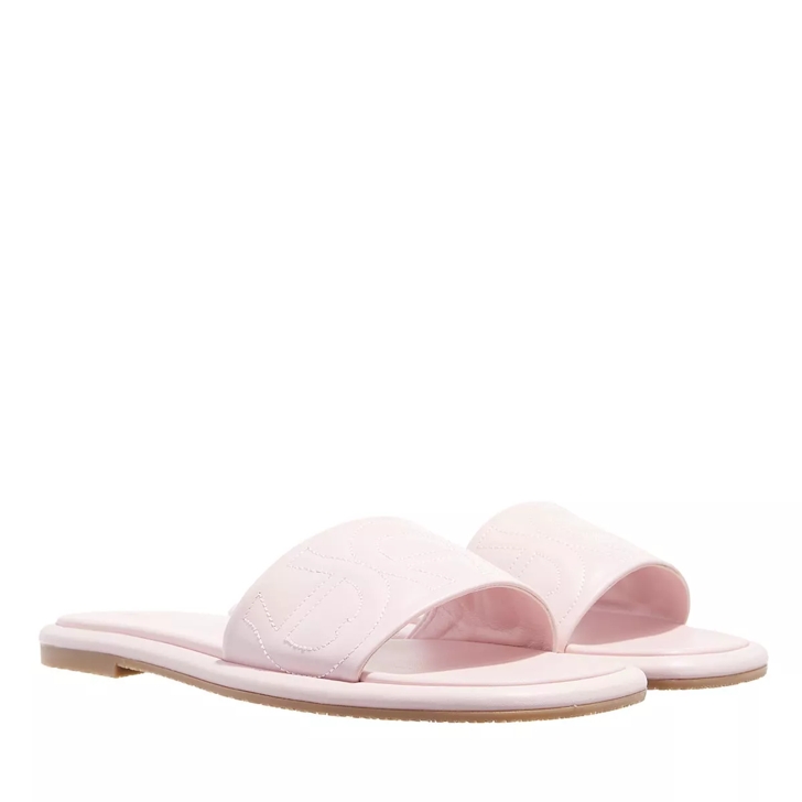 Fendi pink hotsell rubber slides