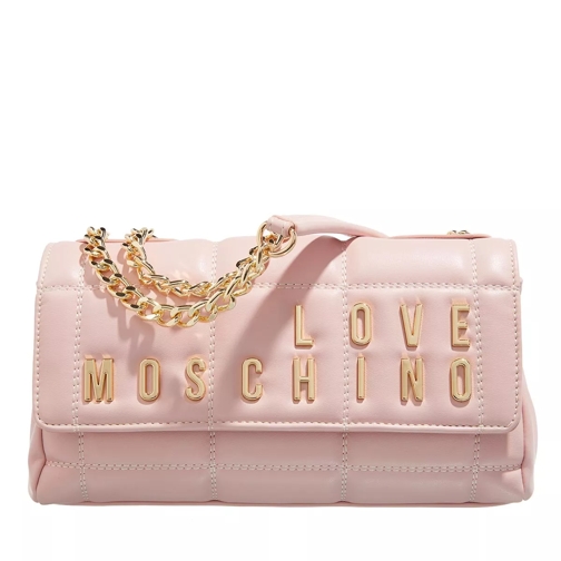 Love Moschino Embroidery Quilt Nudo Crossbody Bag