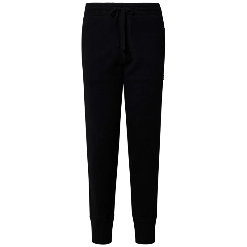 Dolce&Gabbana Jogginghose Tapered Black Jogging Trousers Black