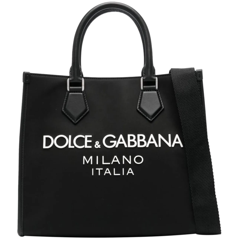Dolce&Gabbana Fourre-tout Borsa tote DG schwarz