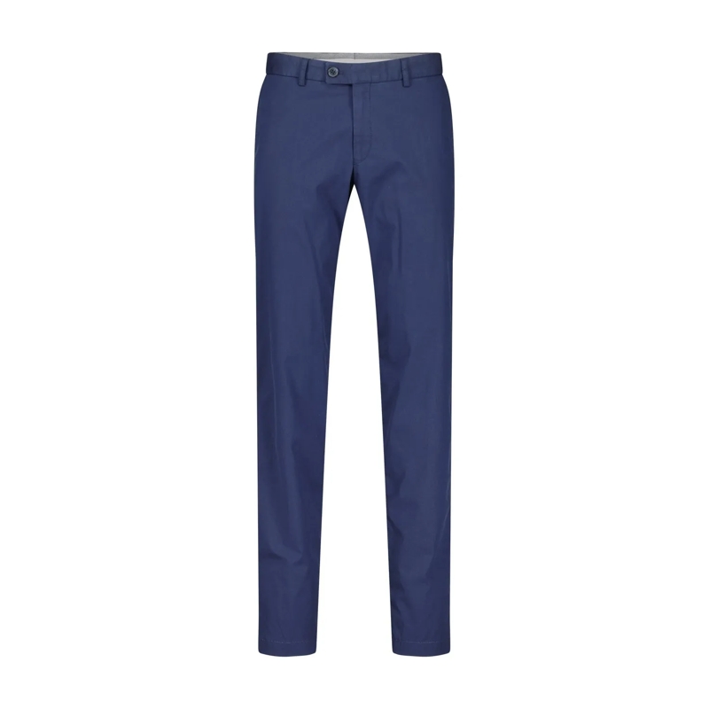 Hiltl Freizeithose Slim-Fit Hose aus Baumwoll-Mix Dunkelblau(Image 2)