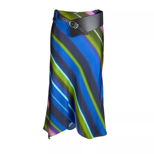 Dorothee Schumacher CITYLIGHT STRIPES skirt colorful stripes Gonne midi