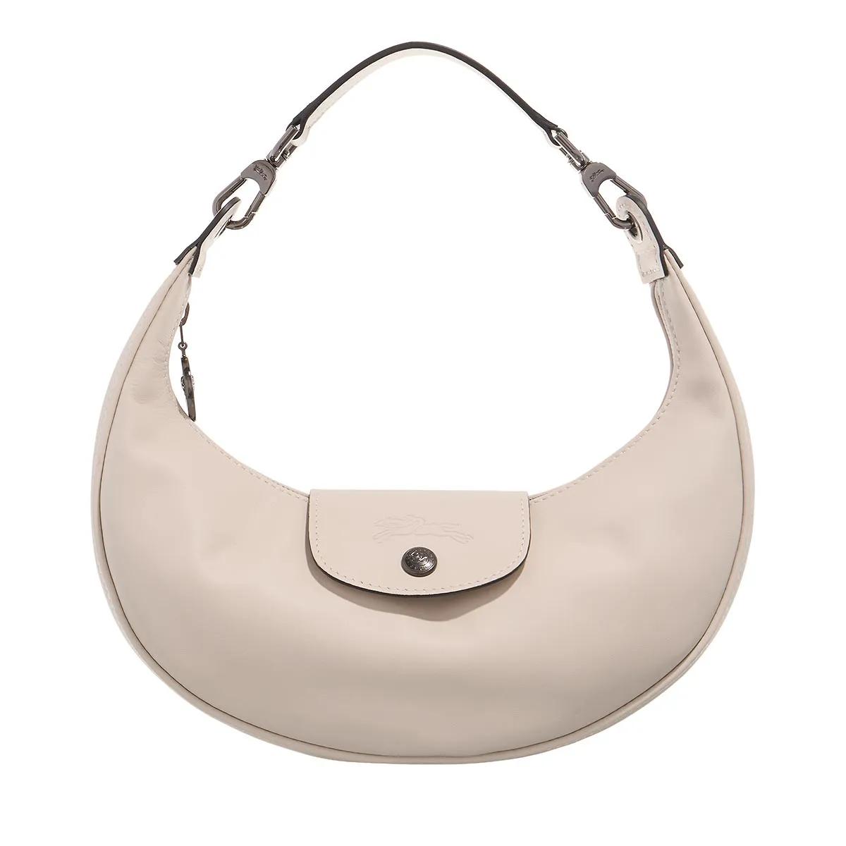 Longchamp Hobo Bags - Le Pliage Xtra - Gr. unisize - in Weiß - für Damen - aus Rindsleder & Rindsleder & Synthetisches Material