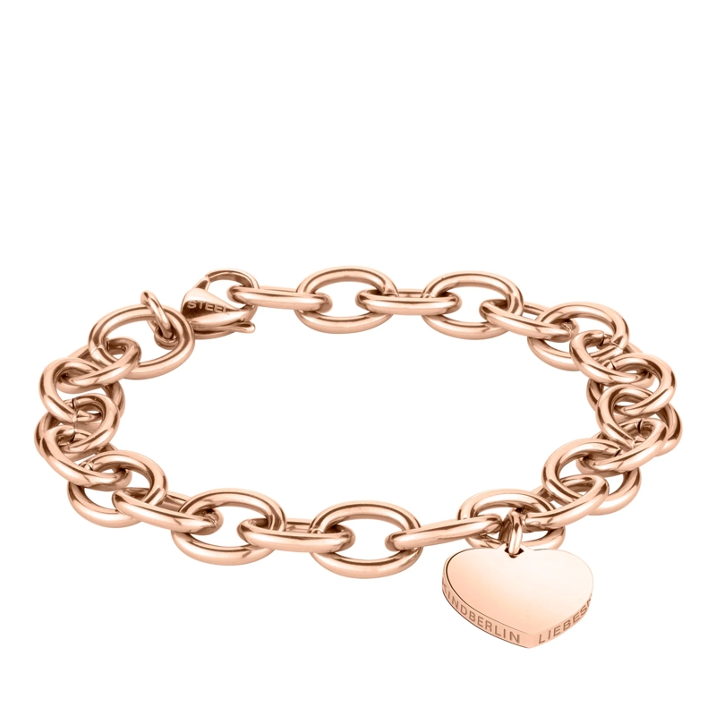 Liebeskind Berlin Armband Edelstahl Chunky Heart rose(Image 2)