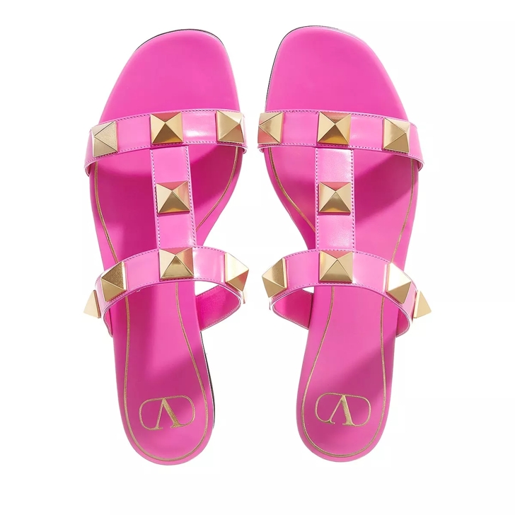 Hot pink hot sale slide sandals