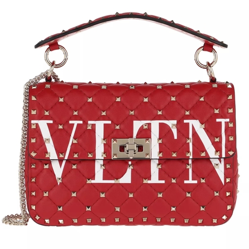 Valentino Garavani Candystud Shoulder Bag Red Crossbody Bag