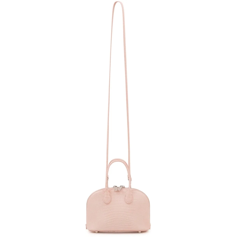 Self Portrait Schultertasche Mini Bag con Doppi Manici e Charm rose(Image 2)