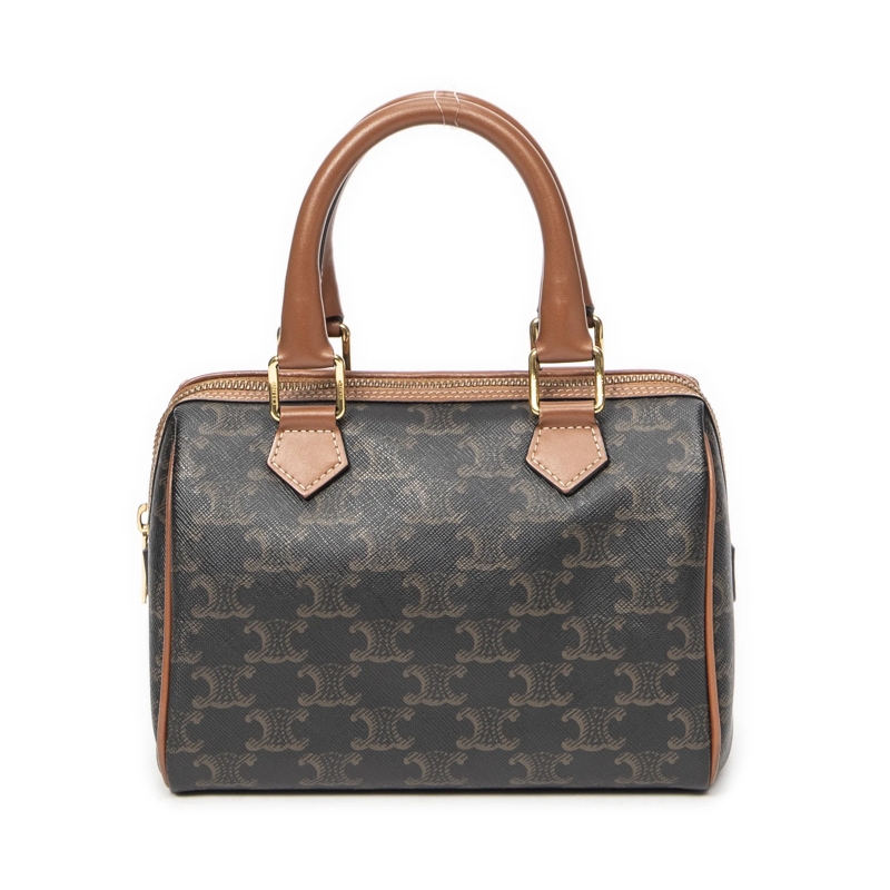 Celine Crossbody Bag Small Boston braun